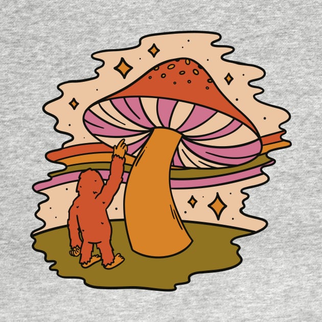 Bigfoot Magic Mushroom Odyssey by Cosmo Gazoo